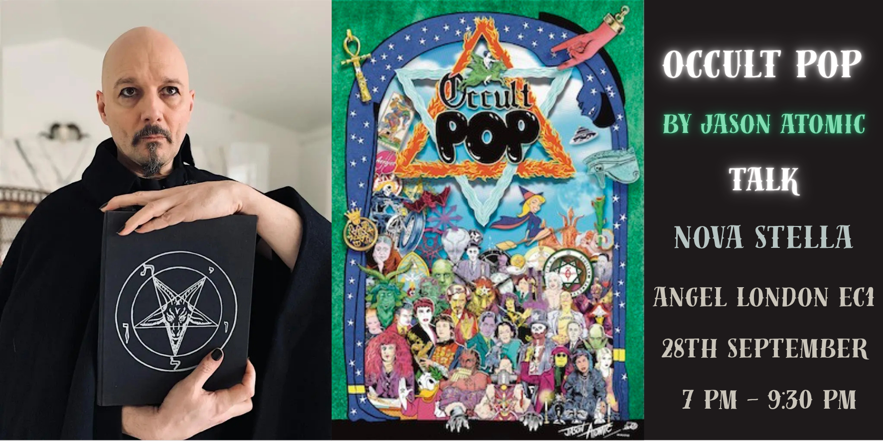 Occult Pop by Jason Atomic Nova Stella Talk